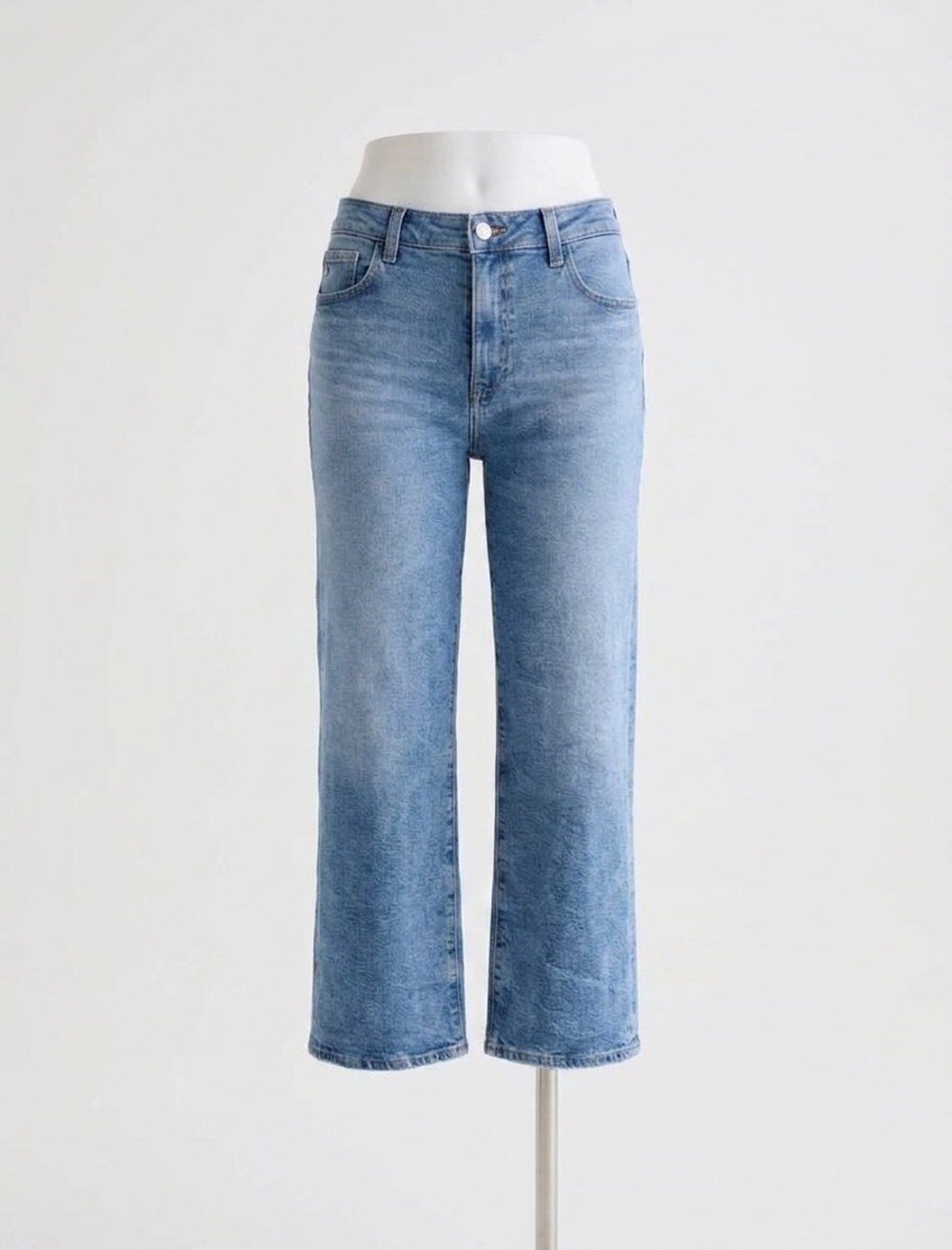 NEW AG JEANS saige wide leg crop jeans in masterpiece